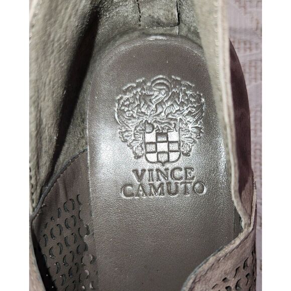 Vince Camuto slip on block heeled booties - Picture 7 of 10